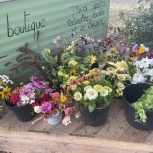 Seau de fleurs